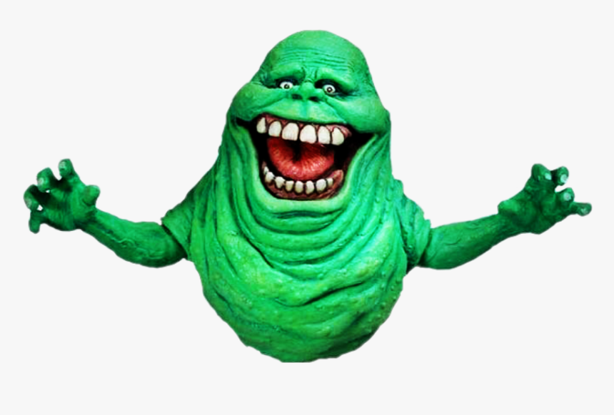 Ftestickers Ghostbusters Slimer - Marshmallow Man Slimer Ghostbusters, HD Png Download