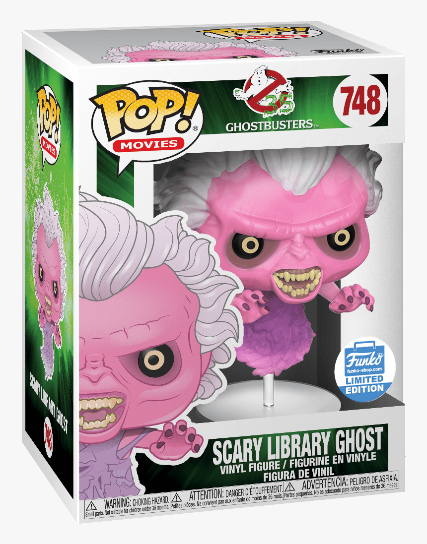 Funko Pop Ghostbusters Library Ghost, HD Png Download