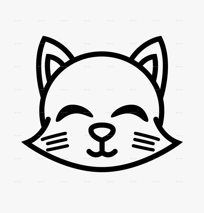 Stuffed Animal Cat Drawing, HD Png Download