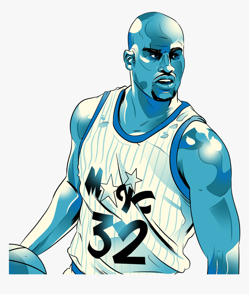 Orlando Magic Clipart - Shaquille O Neal Magic Png, Transparent Png