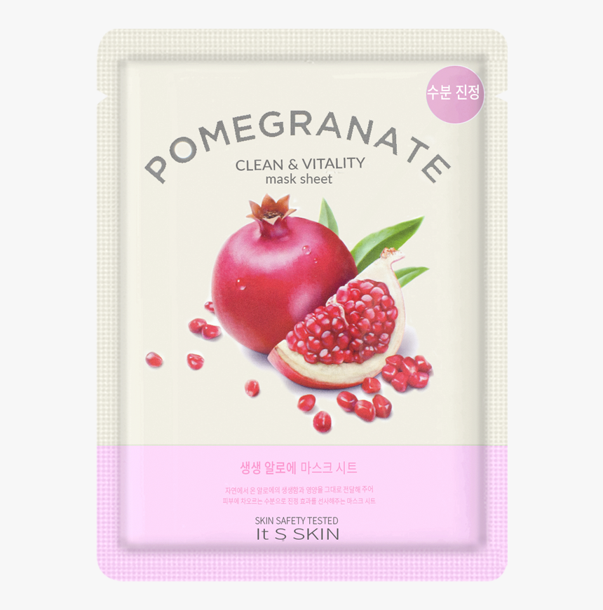 Its Skin Sheet Mask Pomegranate, HD Png Download