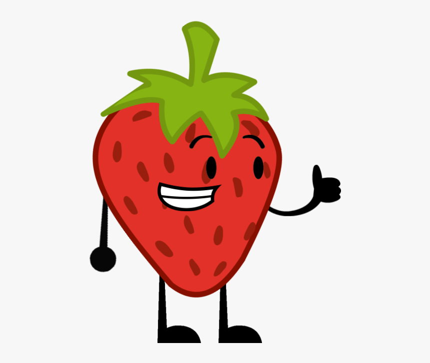 Image Wow Strawberry New Pose Png Shows - Cartoon Strawberry Clip Art, Transparent Png