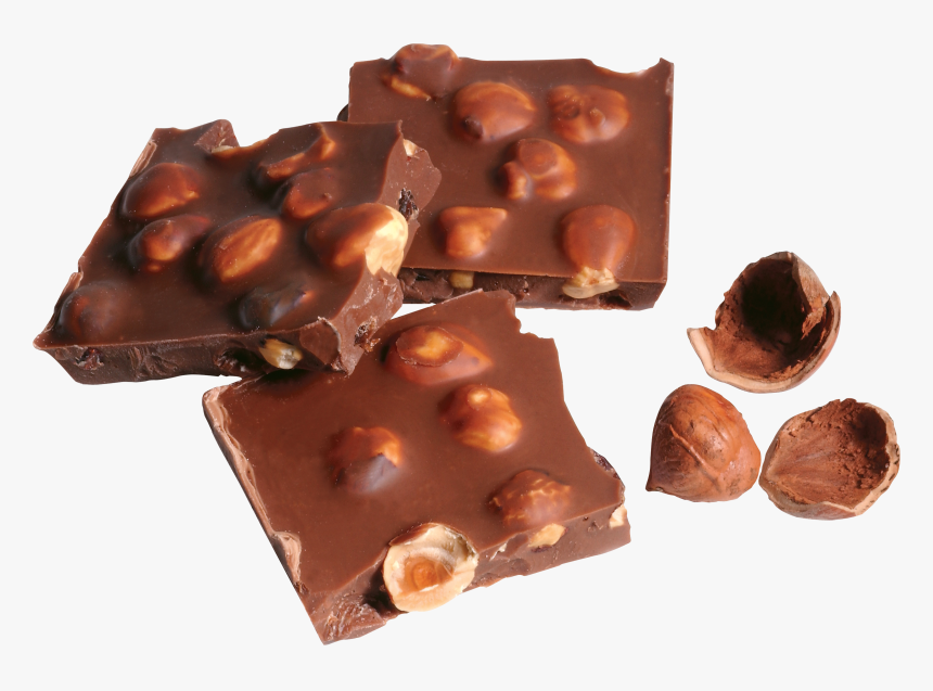 Chunks Nuts Chocolate Clip Arts - Chocolate Bar Png Nuts, Transparent Png