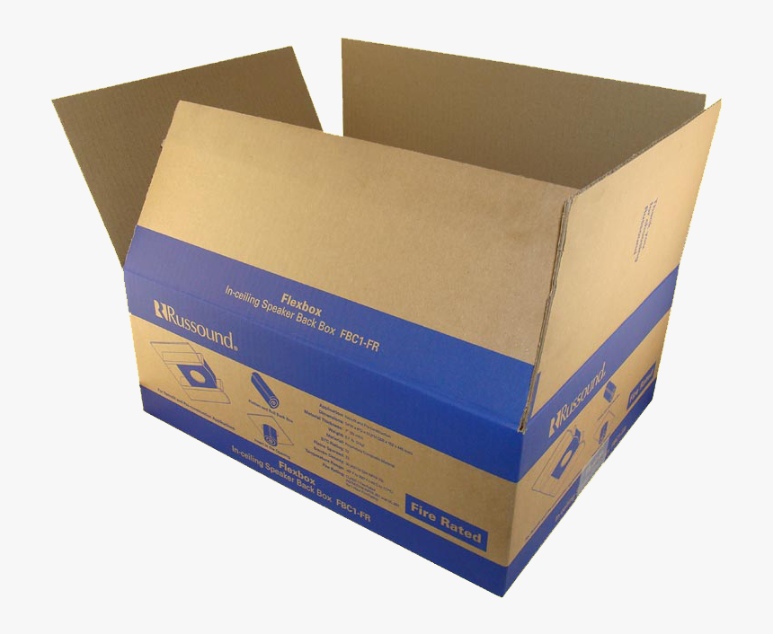 Shipping Box Png - Printed Corrugated Packaging Box, Transparent Png