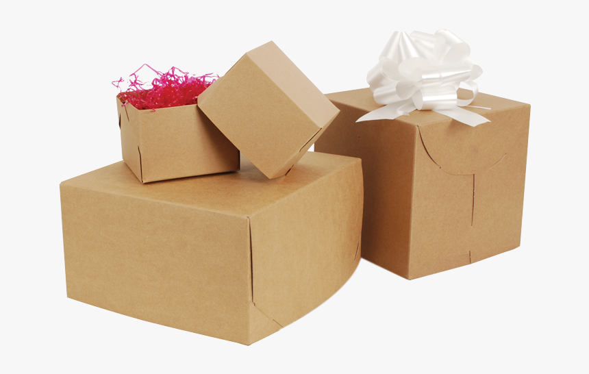 Natural Kraft Two-piece Gift Boxes - Gift Boxes Images Png, Transparent Png