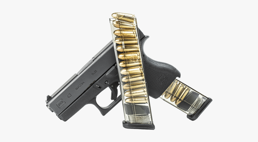 Glock 43 12 Round Magazine, HD Png Download