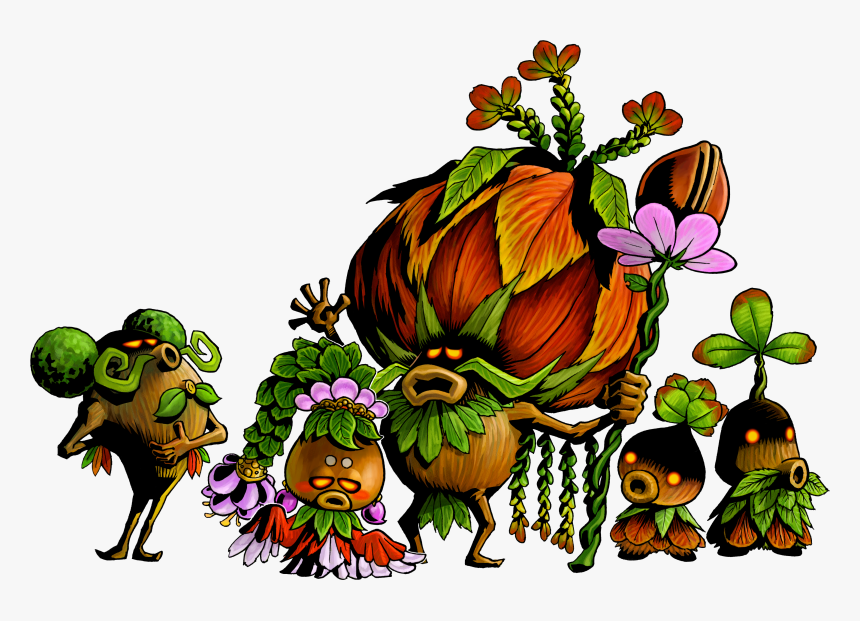 L5anhzc - Deku King Majora's Mask, HD Png Download