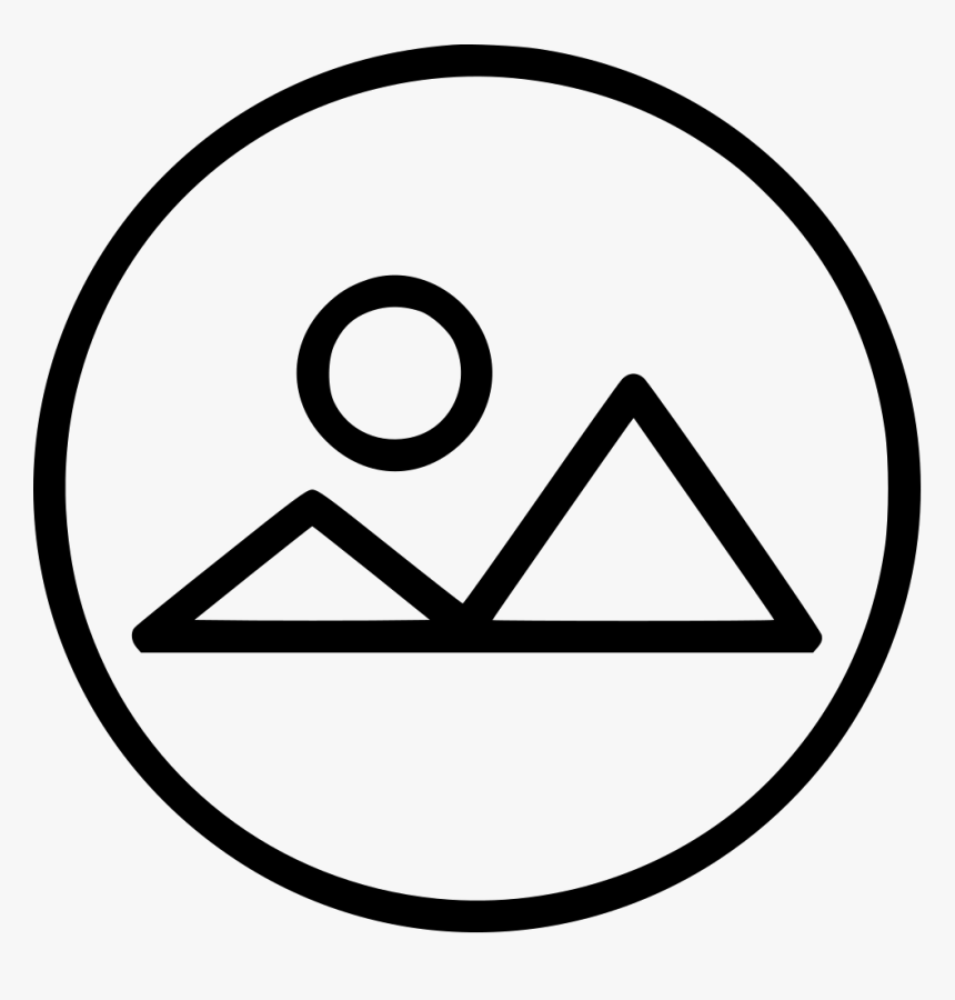 Circle Picture Landscape - Rock Band Guitar Icon, HD Png Download