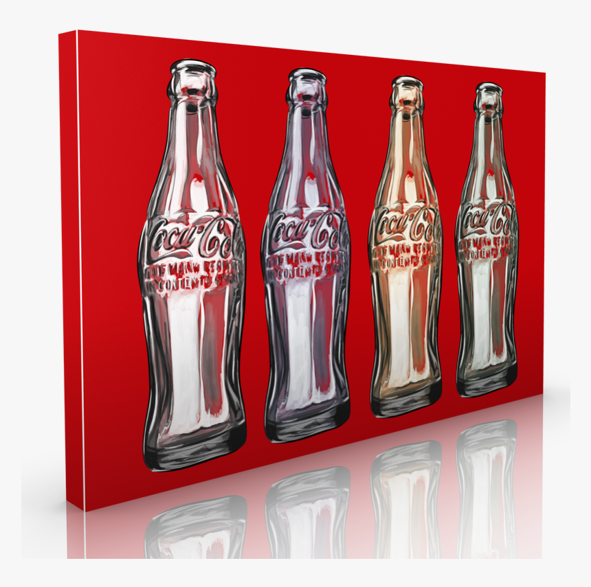 Md Art Coke Bottles - Coke A Cola Pop Art, HD Png Download