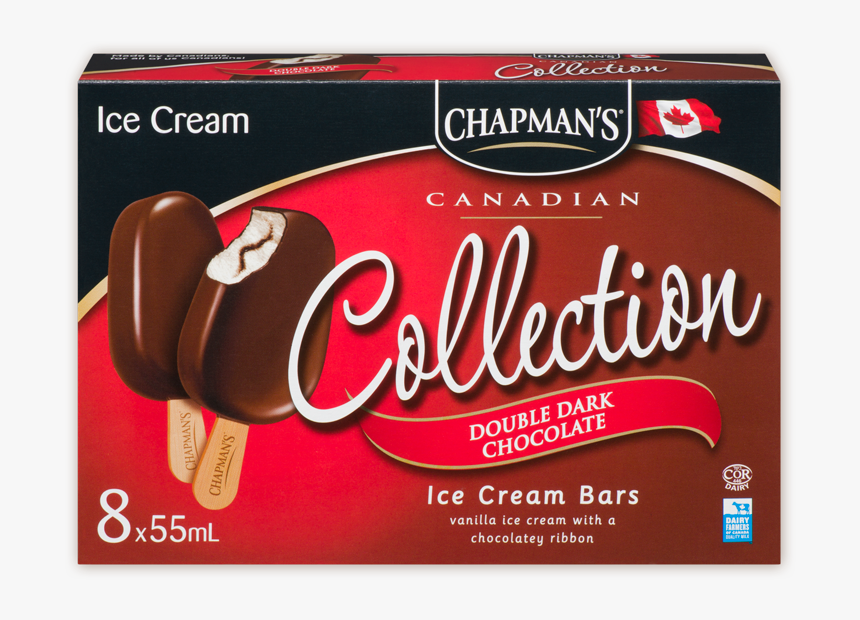 Chapman S Canadian Collection Double Dark Chocolate - Chapman Ice Cream Dark Chocolate, HD Png Download
