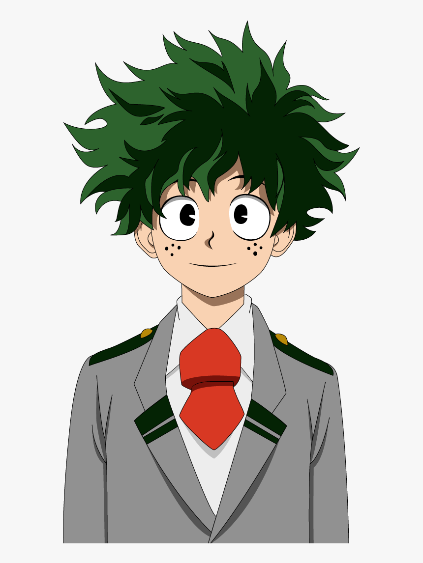 Boku No Hero Academia - Deku With No Background, HD Png Download