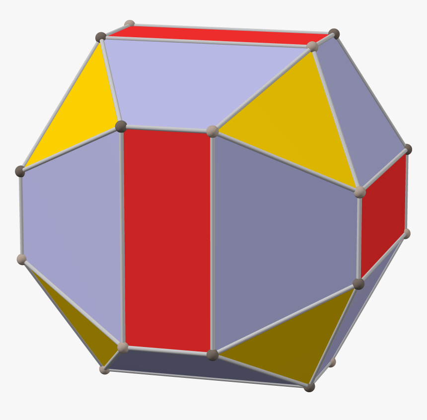Polyhedron Great Rhombi 6-8 Subsolid Pyritohedral Maxmatch, HD Png Download