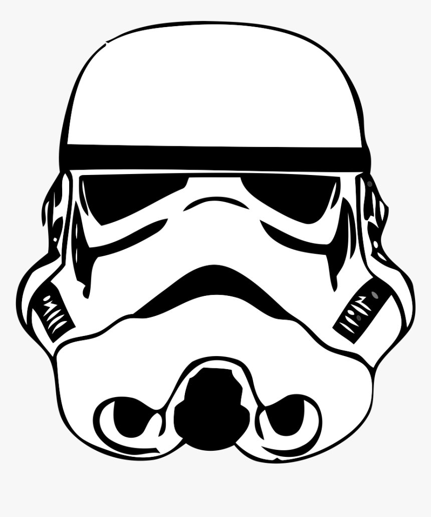 Drawn Star Wars Storm Trooper - Storm Trooper Clip Art, HD Png Download