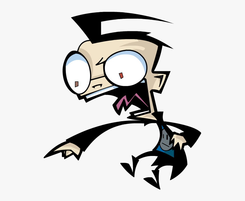 #barry #carl #dib #fredricksen #jimmy #neutron #shrek - Dib Invader Zim Characters, HD Png Download