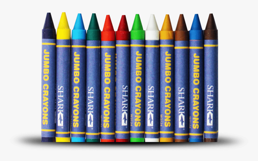 Shark - Wax Crayons - Jumbo - Wax , Png Download - Writing, Transparent Png