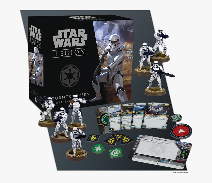 Star Wars Legion Stormtroopers Unit Expansion, HD Png Download