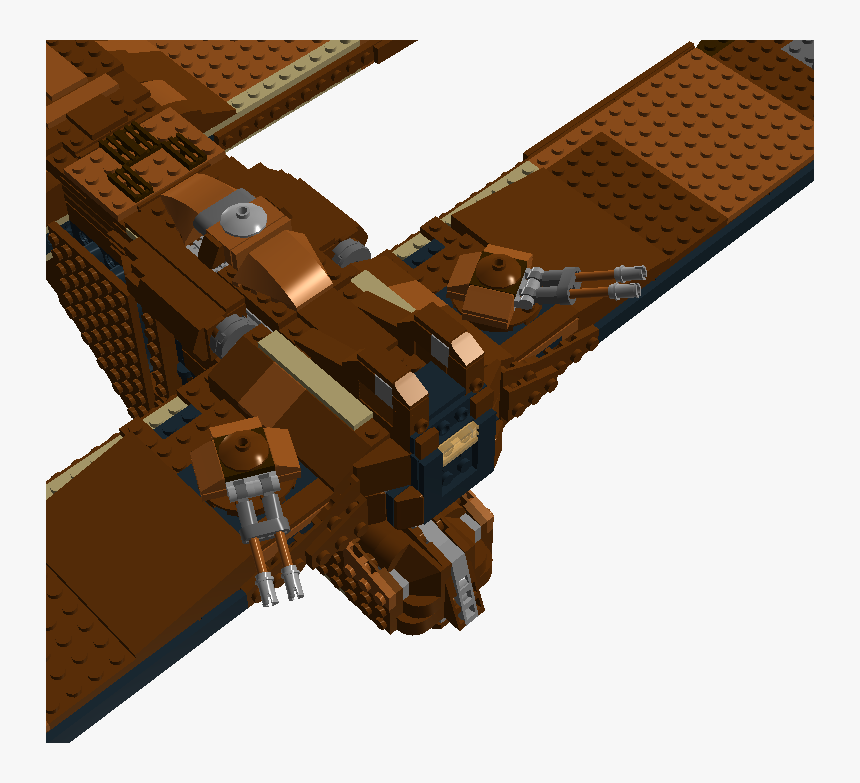 124703 Droid Landing Ship Turrets - Lego Droid Landing Craft, HD Png Download