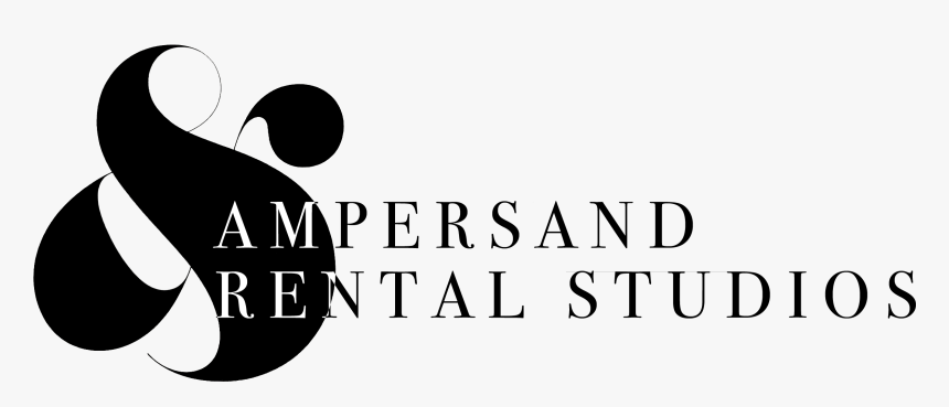 Ampersand Studio Rentals Logo 2 - Sign, HD Png Download