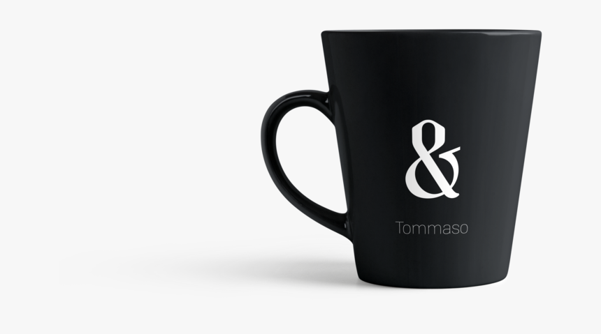 Tommaso Ampersand Mug - Coffee Cup, HD Png Download