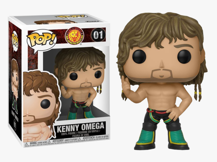 New Japan Pro Wrestling - Kenny Omega Funko Pop, HD Png Download