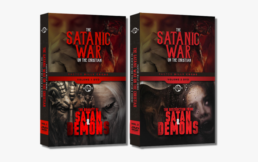 The Satanic War On The Christian Volume 1 And 2 Dvd - Satanic War On The Christian Billy Crone, HD Png Download