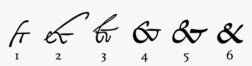 Ampersand History, HD Png Download