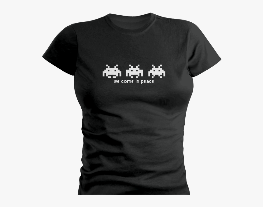 We Come In Peace - T-shirt, HD Png Download