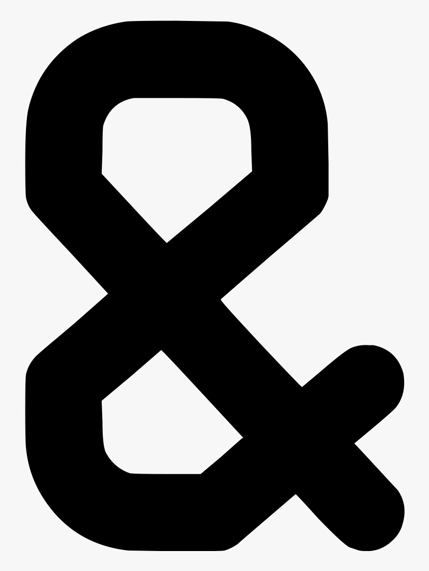 Ocr-a Char Ampersand - Bits Und Bytes Gmbh, HD Png Download