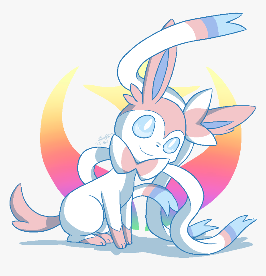Sylveon - Eevee Fairy, HD Png Download