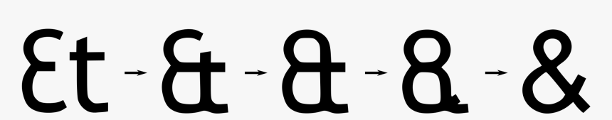 Ampersand Evolution, HD Png Download