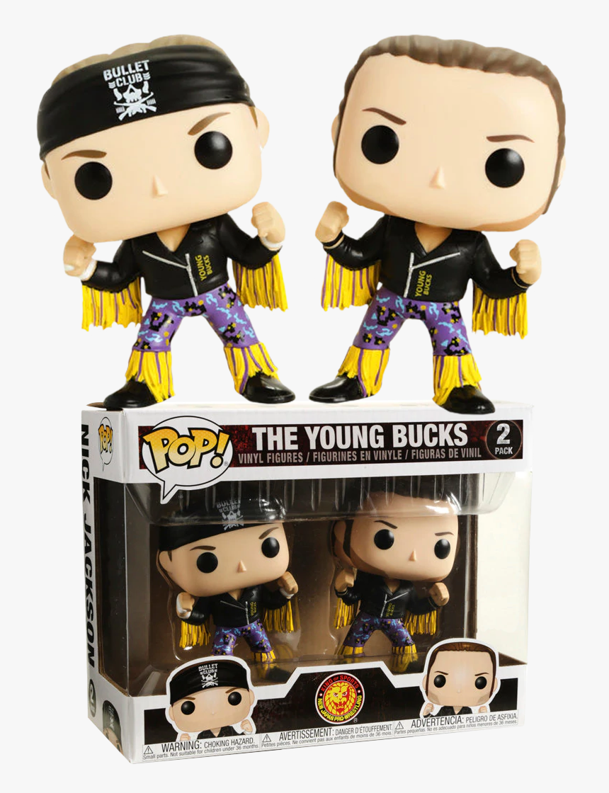 Young Bucks Png - Bullet Club Funko Pop, Transparent Png