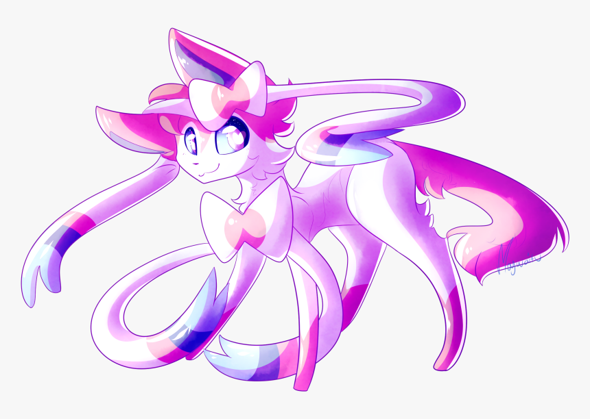 Soft Sylveon - Cartoon, HD Png Download