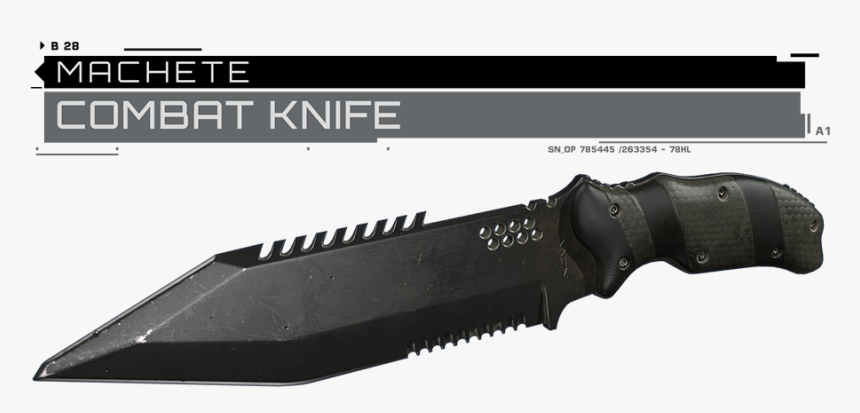 Replaces Machete With Combat Knife From Call Of Duty - Infinite Warfare Nv4 Chaos, HD Png Download