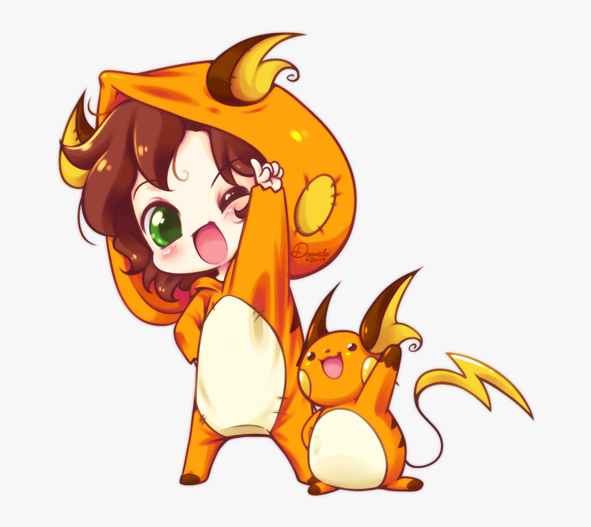 #raichu #raichupokemon #pokemon #pokémon #fanart #mei - Pokemon Fanart, HD Png Download