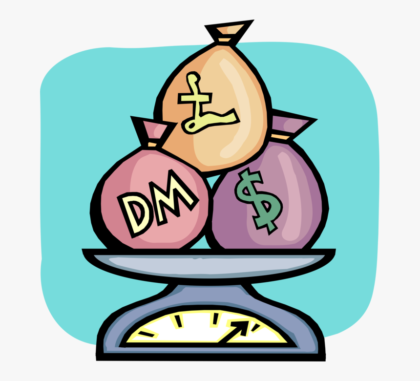 Vector Illustration Of Foreign Currency Money Bags, HD Png Download