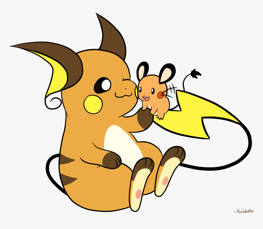 Cousins Clipart Class - Pokemon Dedenne And Raichu, HD Png Download