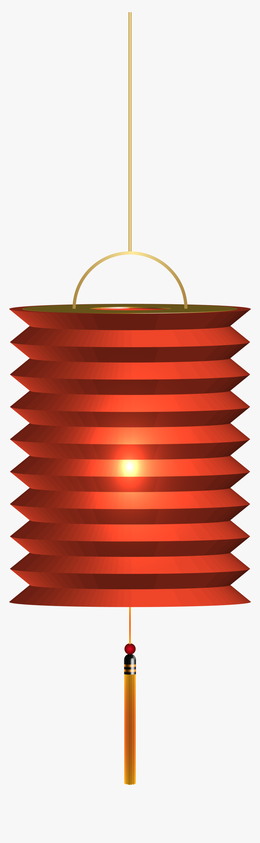 Chinese Red Paper Lantern Png Clip Art - Clipart Paper Lantern Png, Transparent Png