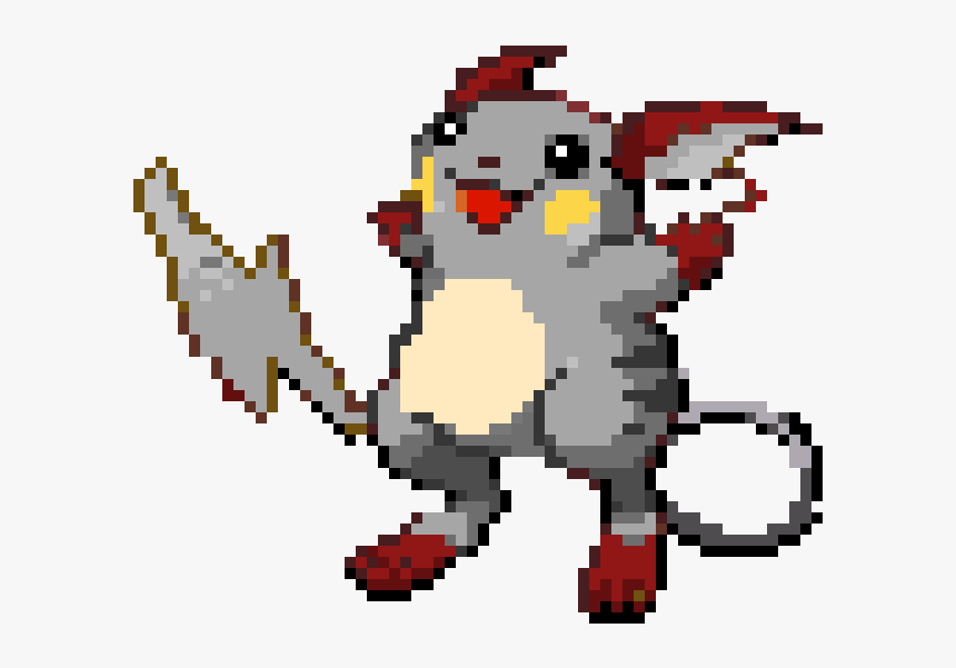 Raichu Pixel, HD Png Download