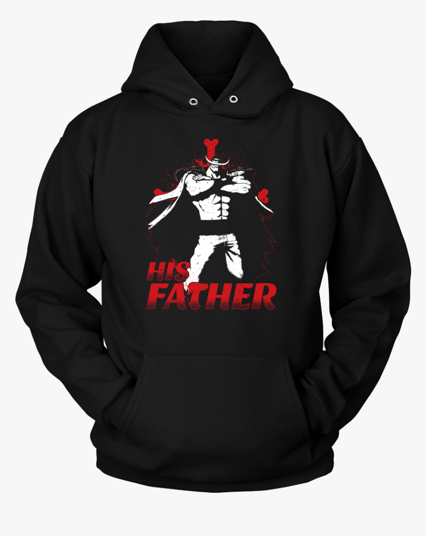 One Piece White Beard Father And Son Unisex Hoodie - 21 Savage Without Warning, HD Png Download
