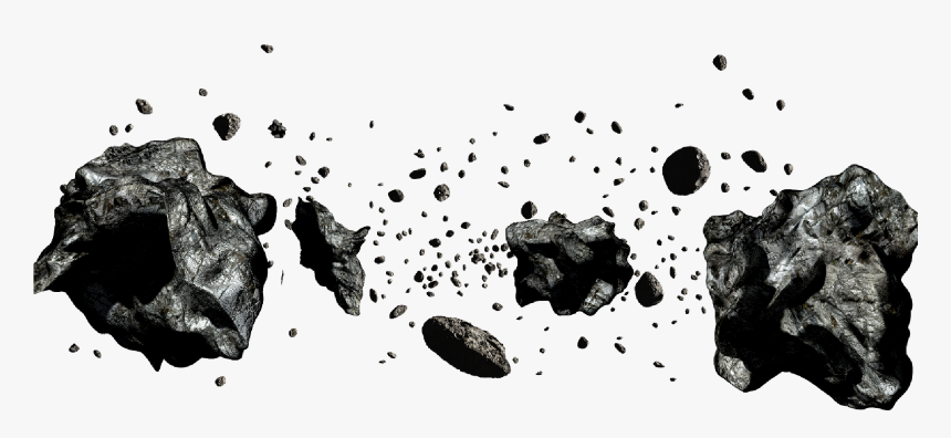 Asteroids Asteroid Mining - Transparent Background Asteroids Png, Png Download