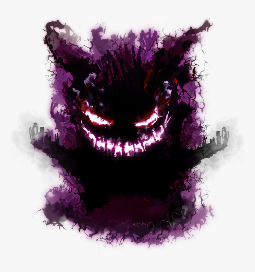 View Gengar By Spmwolf-d5yifds ,, HD Png Download