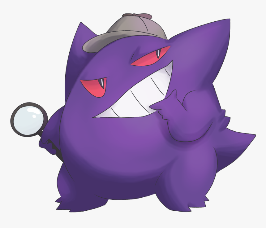 Transparent Gengar Png - Cartoon, Png Download