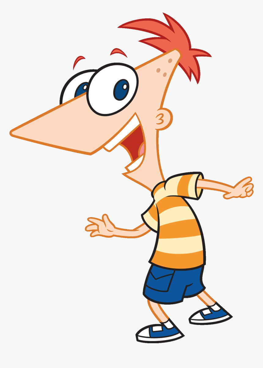 Cartoon Asteroid Png - Phineas And Ferb Phineas, Transparent Png