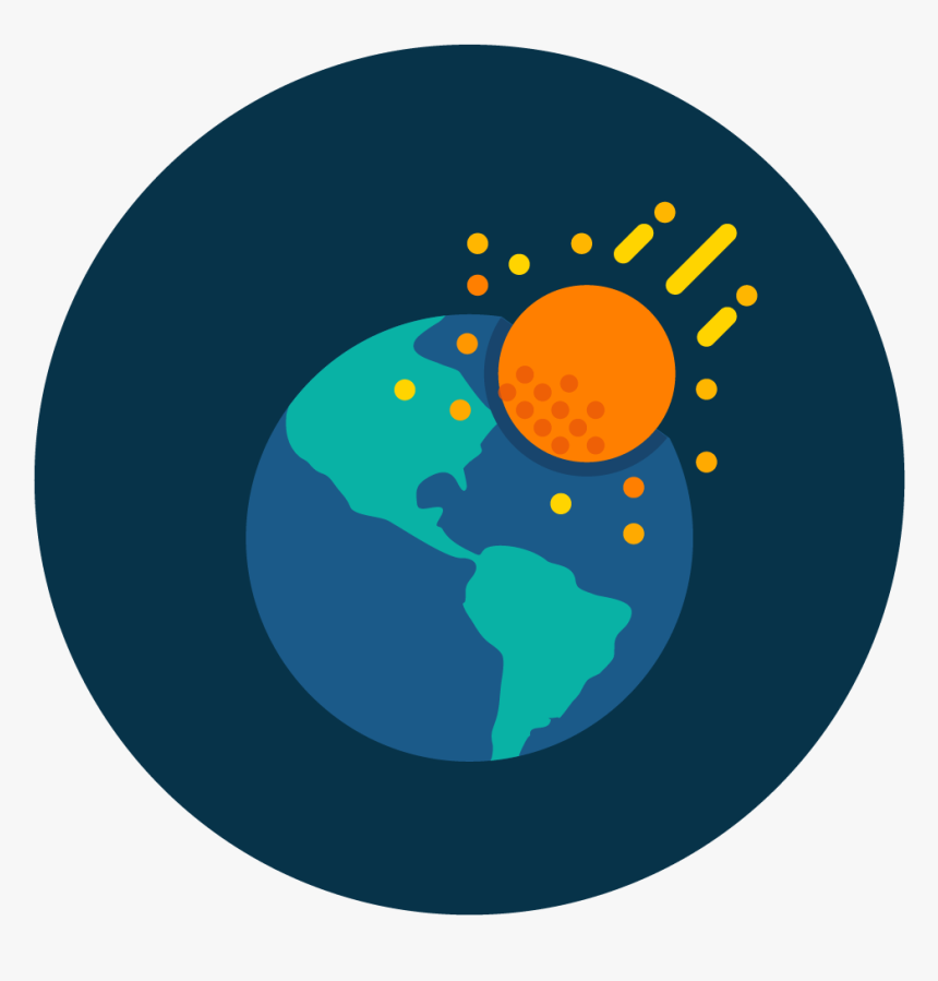 Asteroid Earth Icon Vector - Earth Vector Png, Transparent Png