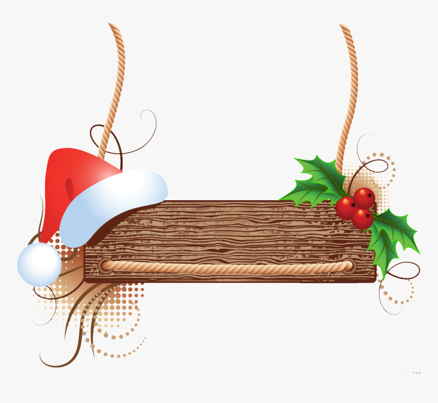 Coffee Wood Grain Christmas Png - Christmas Board Png, Transparent Png