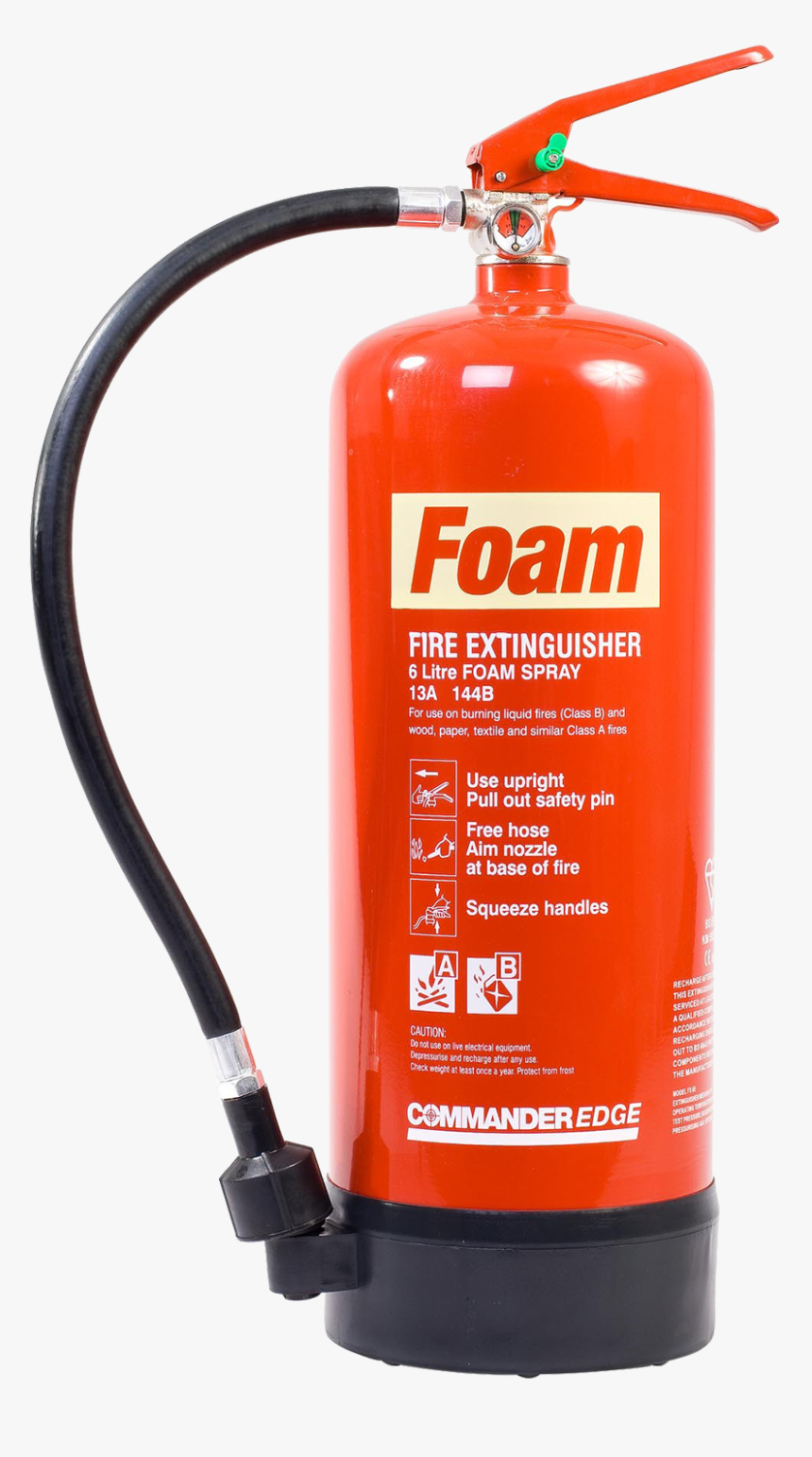 Extinguisher Png - Mechanical Foam Type Fire Extinguisher, Transparent Png