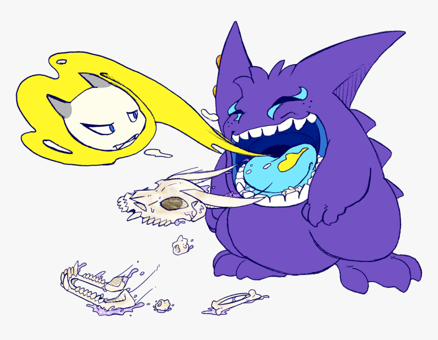 A Ghostly Transformation - Cartoon, HD Png Download