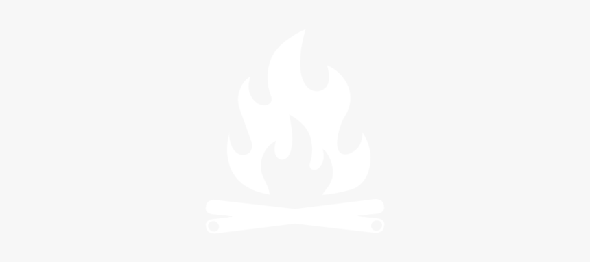 Campfire - Johns Hopkins White Logo, HD Png Download