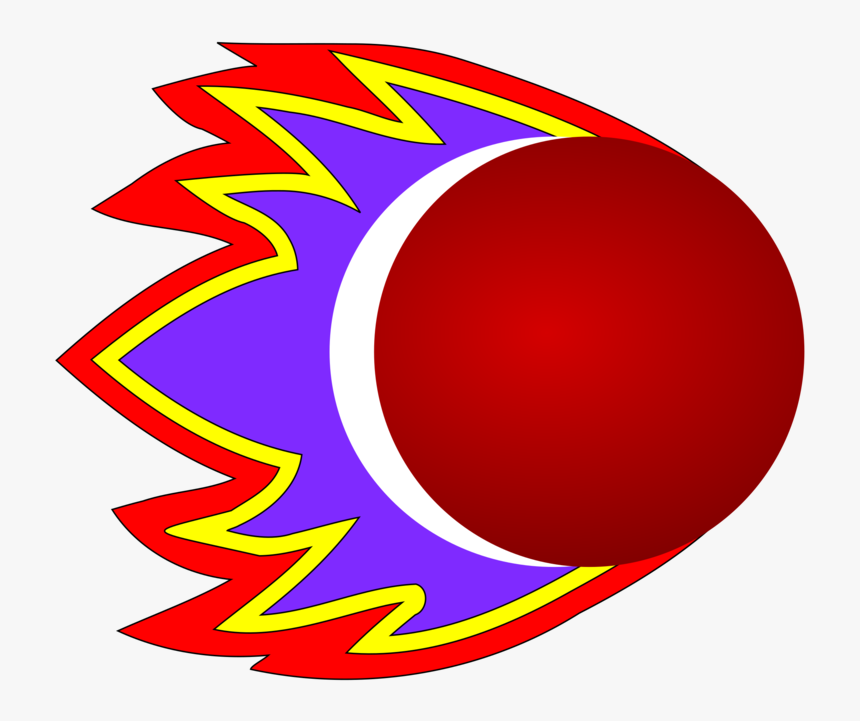 Ball,area,symbol - Clip Art Comet, HD Png Download