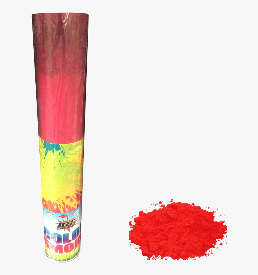 Red Color Smoke Cannon 60cm - Cosmetics, HD Png Download